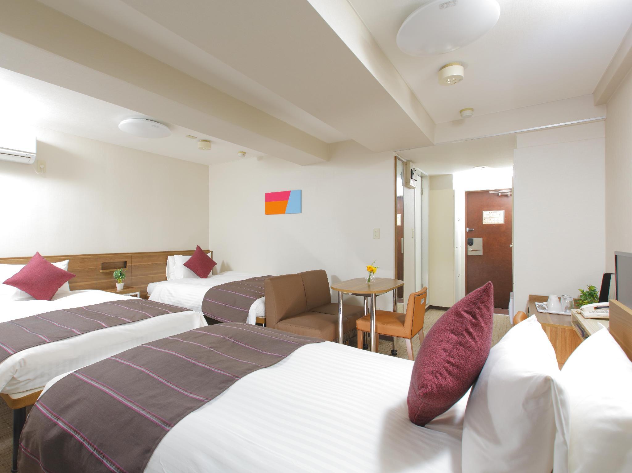 Semi Room, Deluxe, Triple, 3 Semi Double Beds