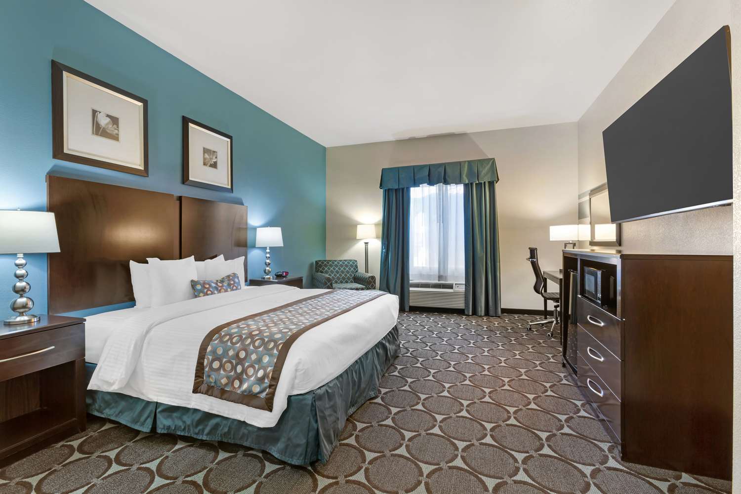 جناح بسرير كينج لذوي الإعاقة، Best Western Sonora Inn & Suites 2/3