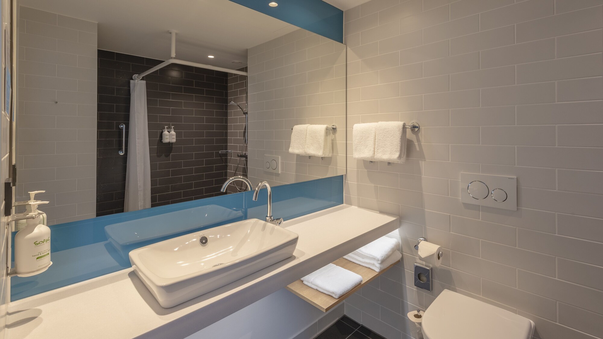 غرفة قياسية بسرير كوين لذوي الإعاقة، Holiday Inn Express Dusseldorf Hauptbahnhof 5/5