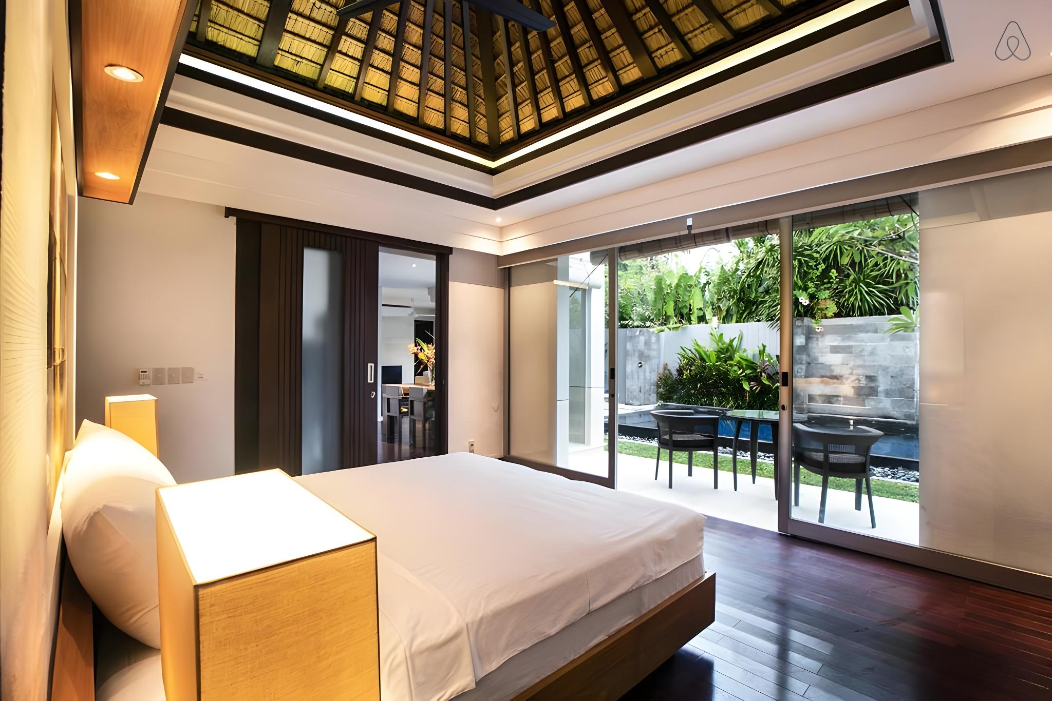 فيلا بسرير كينج بغرفة نوم واحدة بمسبح خاص، Kedonganan Beach Villas 2/2