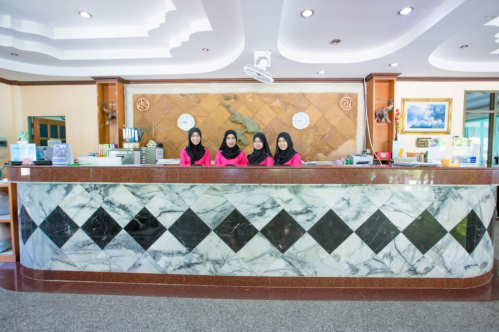 Lobby at Phi Phi Andaman Beach Resort, PHI PHI ISLAND