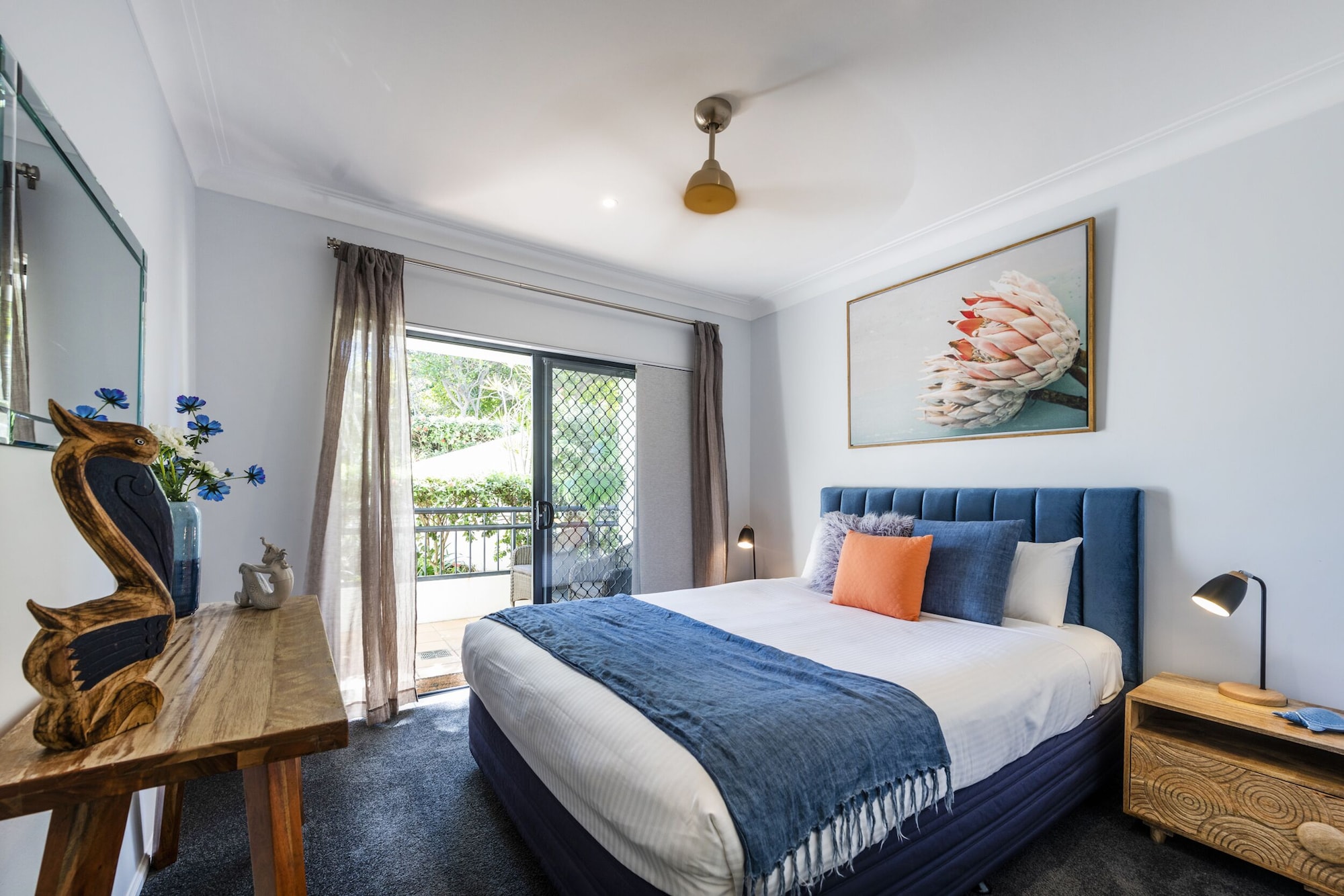 3 Bedrooms, Apartment, 1 Queen and 4 Single Beds, Ocean Front, Ground Floor