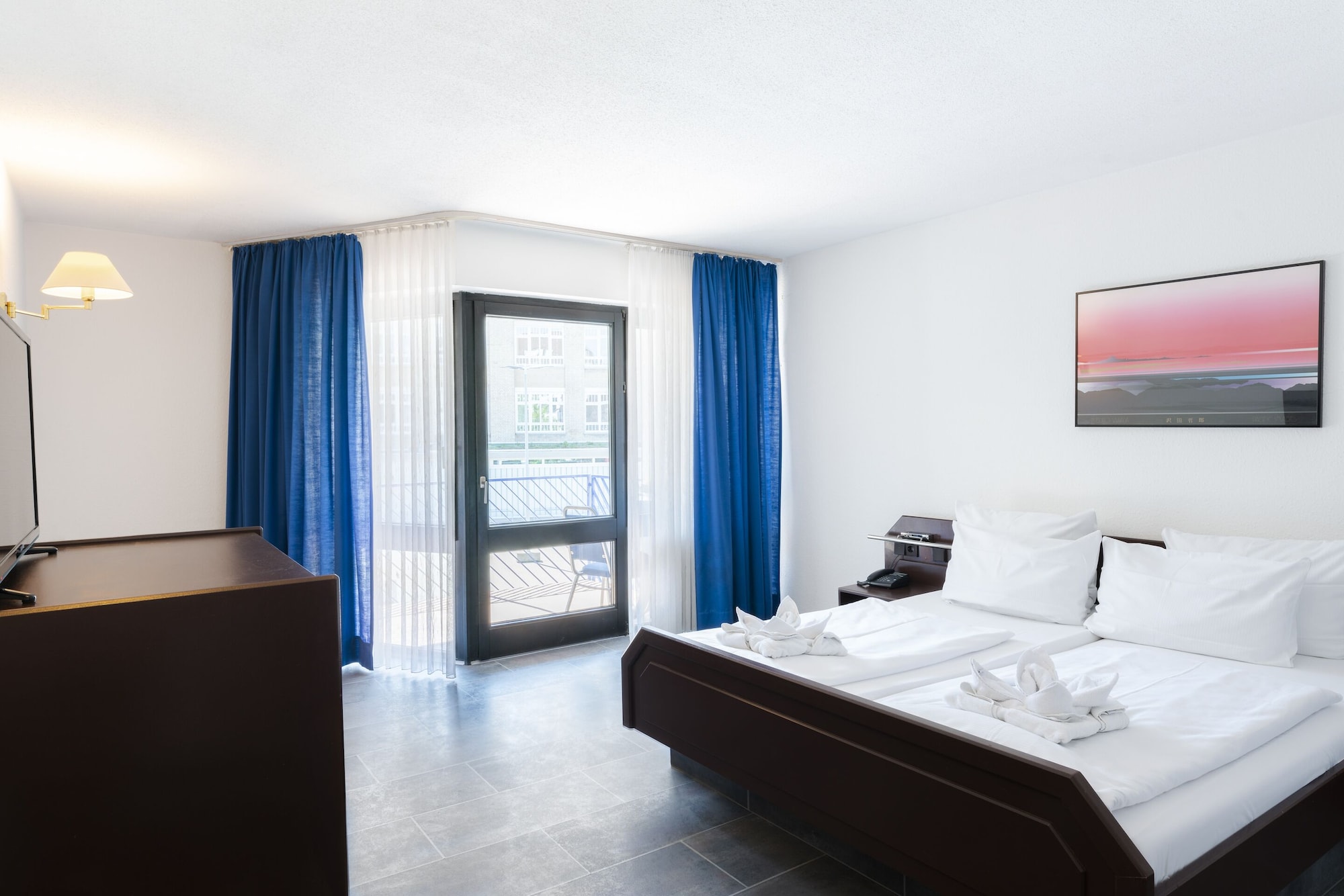 غرفة بسرير كوين، Hotel Astoria Am Urachplatz 2/10
