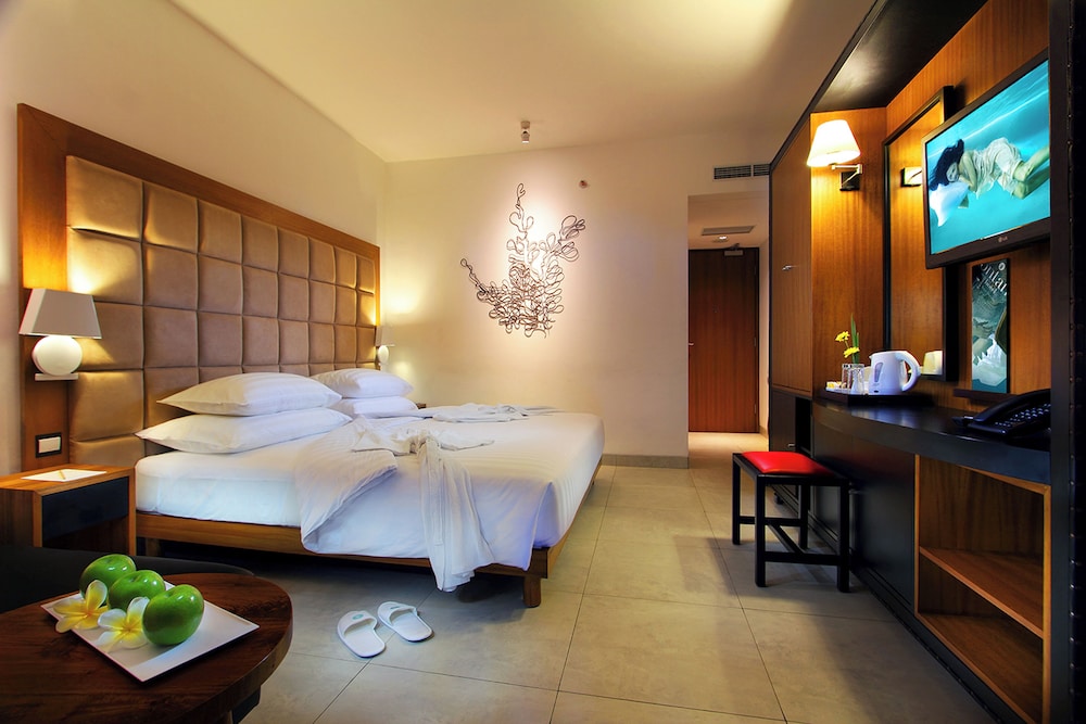 غرفة ديلوكس بسرير مزدوج أو سريرين منفصلين، THE 1O1 Bali Fontana Seminyak 7/10