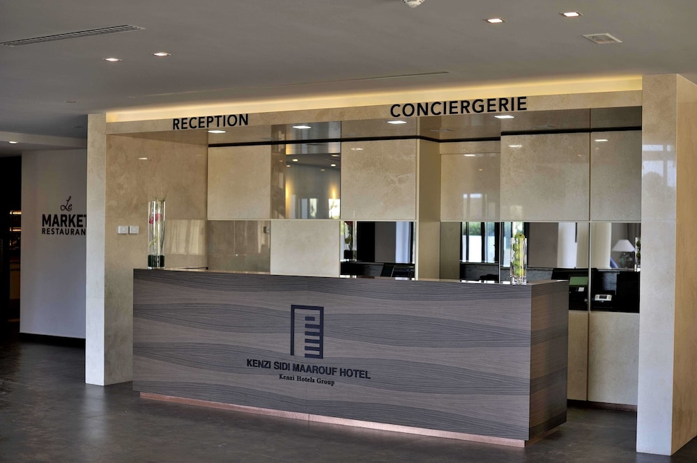 Lobby at Kenzi Sidi Maarouf Hotel, CASABLANCA