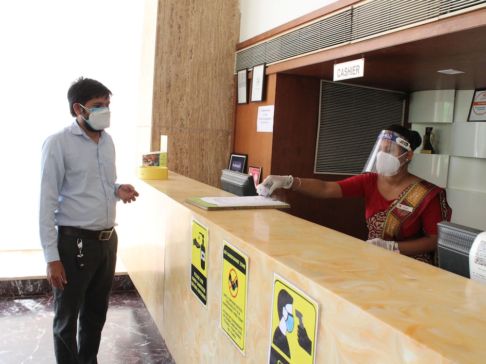 Lobby at Top3 Lords Resort Bhavnagar, BHAVNAGAR