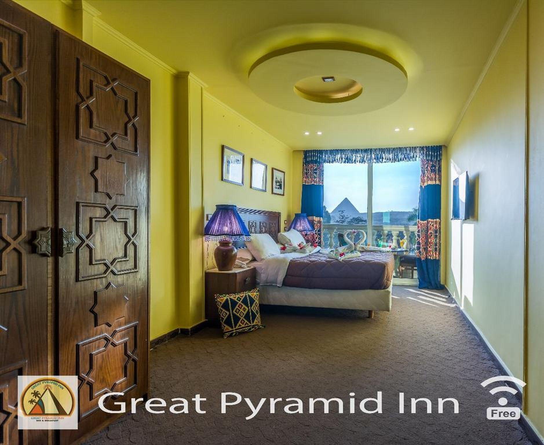 Guest Room, Deluxe, Pyramids View, Balcony