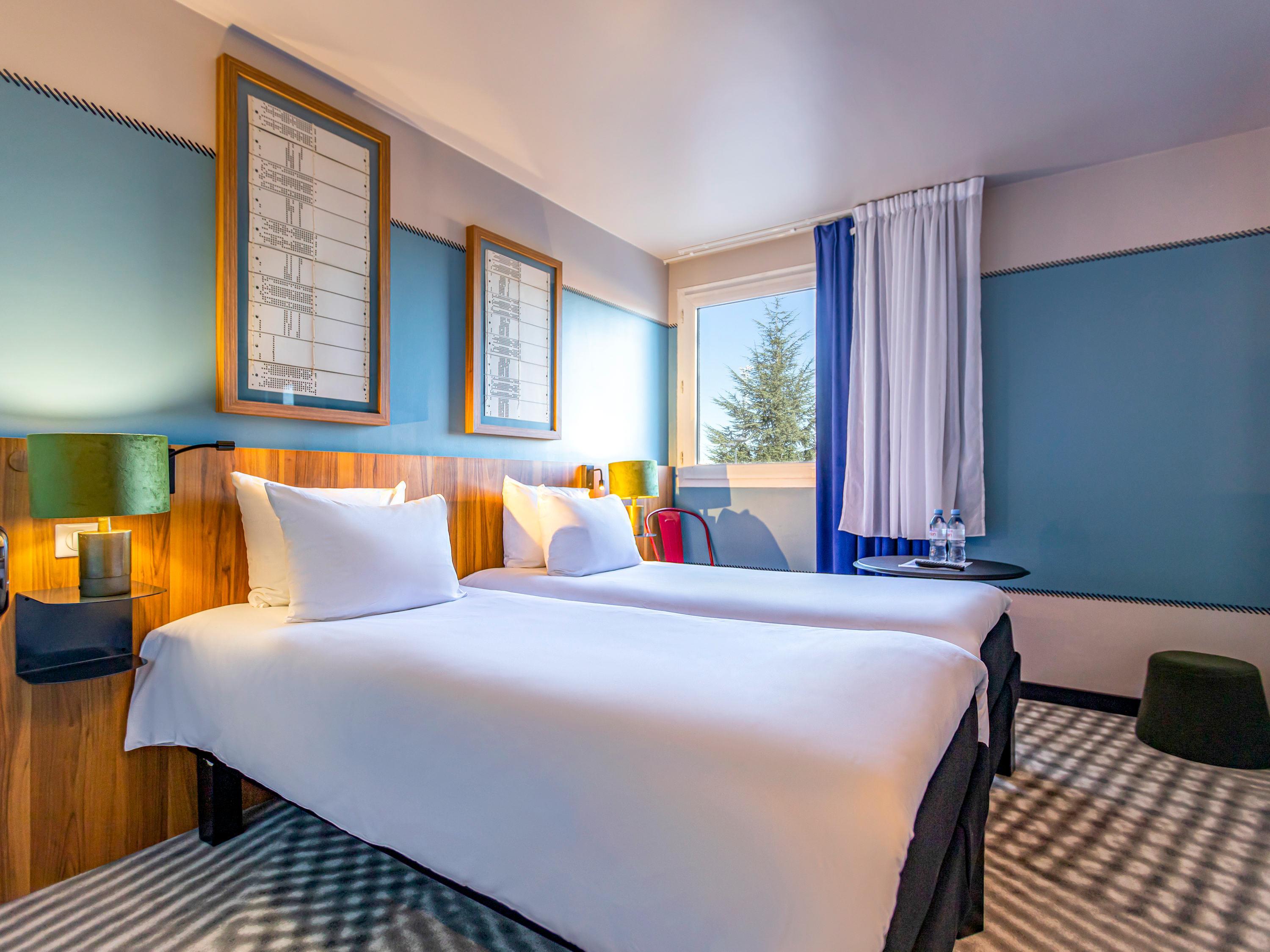 Family, 1 Double and 2 Bunk Beds, ibis Styles Saint Etienne Gare Chateaucreux 2/3
