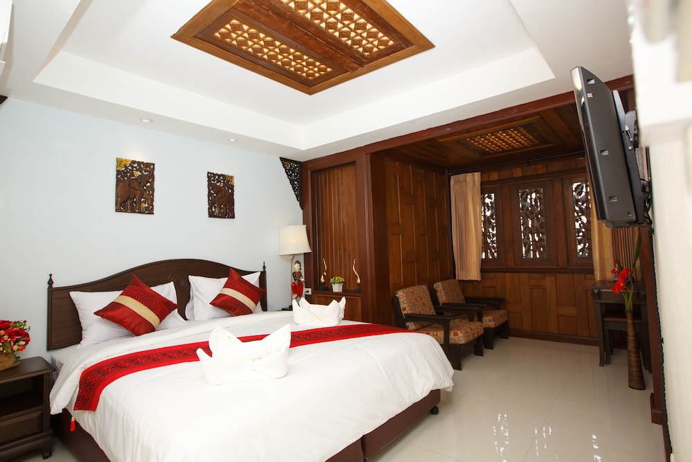 غرفة سوبيريور بسريرين منفصلين، Chang Siam Inn 2/2