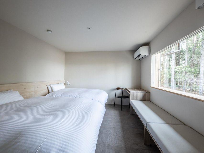 Semi Room, 2 Semi Double Beds, Corner