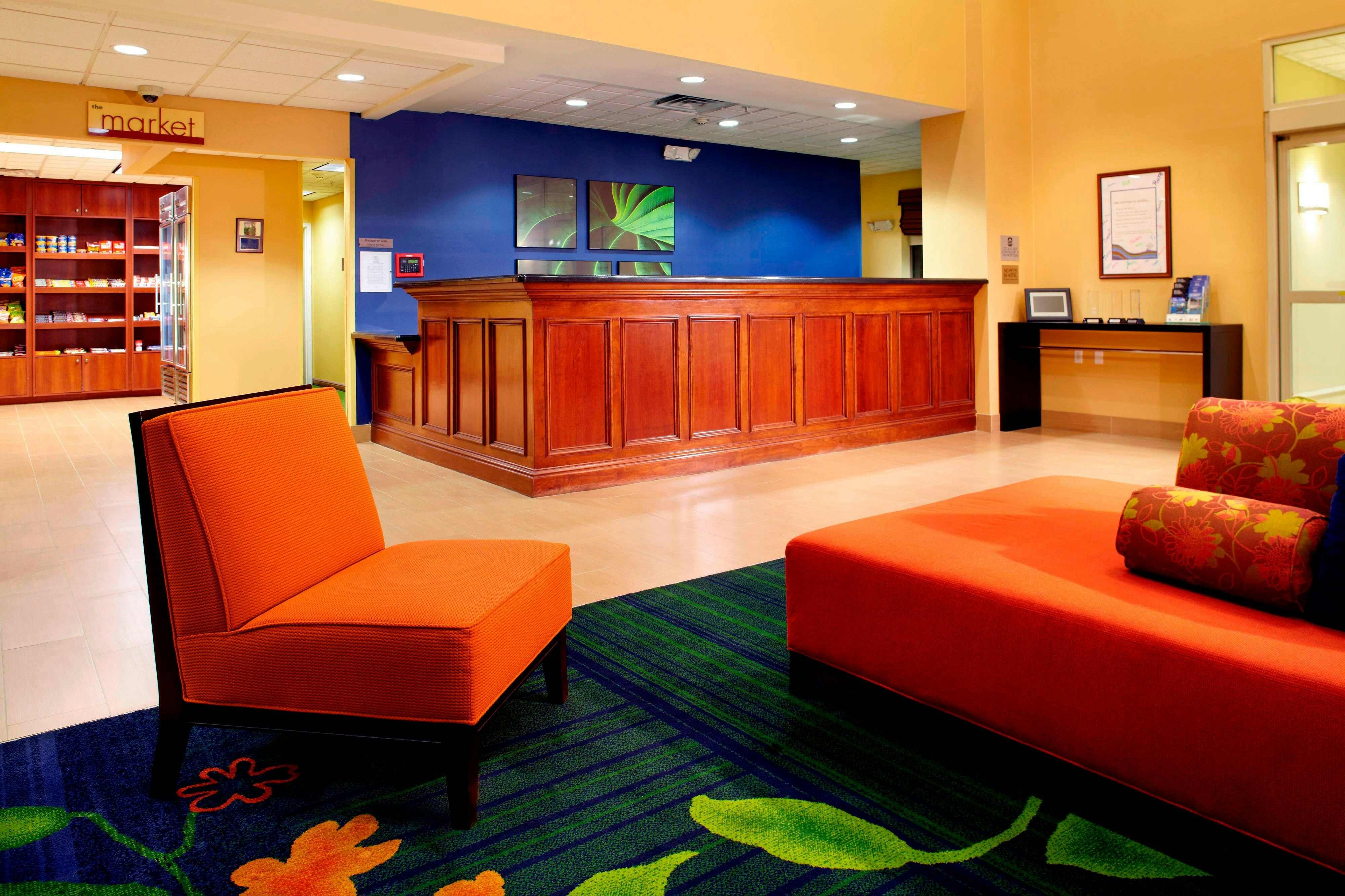 Lobby at Fairfield Inn Suites Downtown Phoenix, PHOENIX - AZ