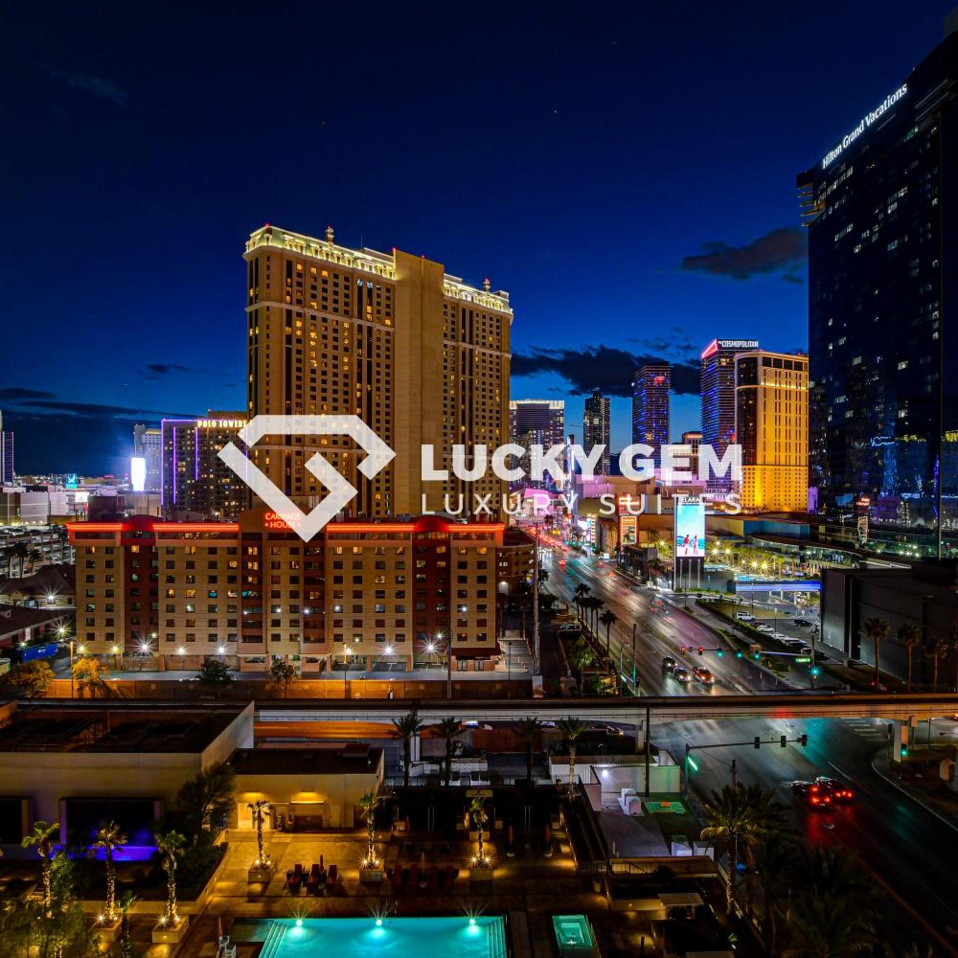 SPHERE VIEW - Signature MGM Resort Lucky Gem Penthouse & Luxury Suites 10817 1/49