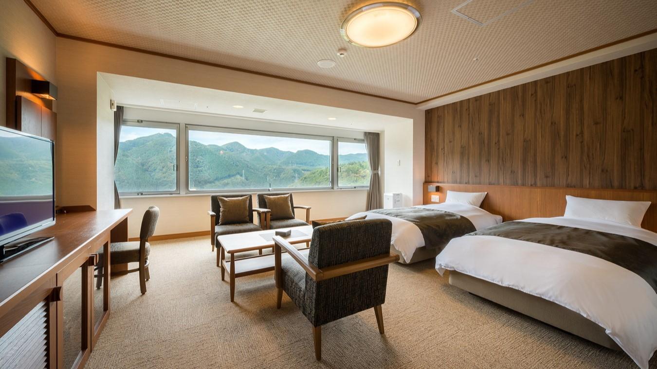 Semi Western, Style, Twin Beds
