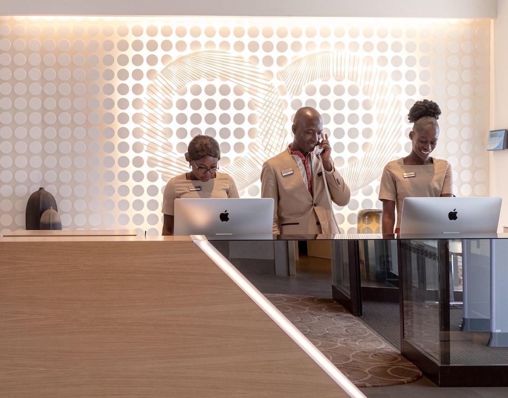 Lobby at Noom Hotel Niamey, NIAMEY