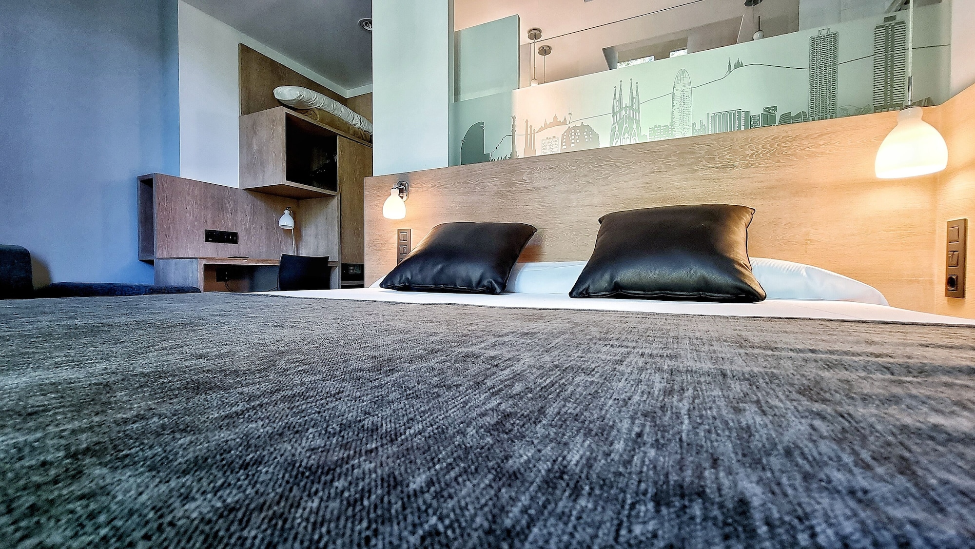 Exterior, Comfort, Twin Beds, Square or Street View، Sant Agusti Hotel 4/6