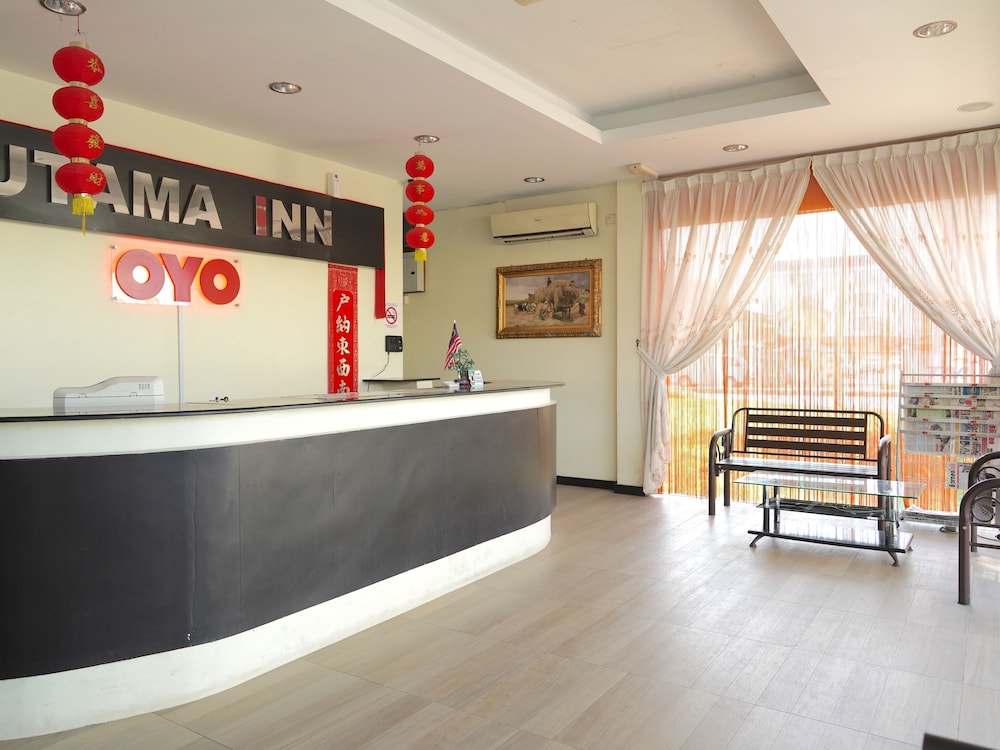 Lobby at Hotel O Utama Inn, BINTULU