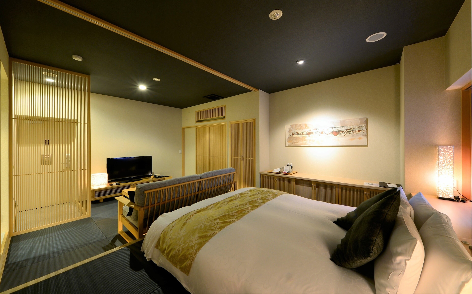 Japanese, Modern, Double Bed