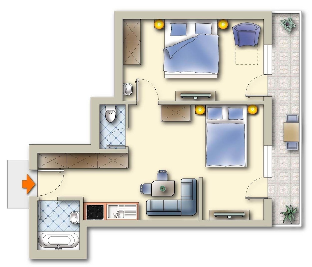 Central Hotel & Apart mit Landhaus 35/45
