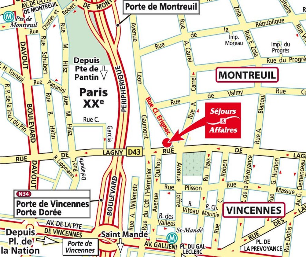 Apts Sejours Et Affaires Montreuil 42/45