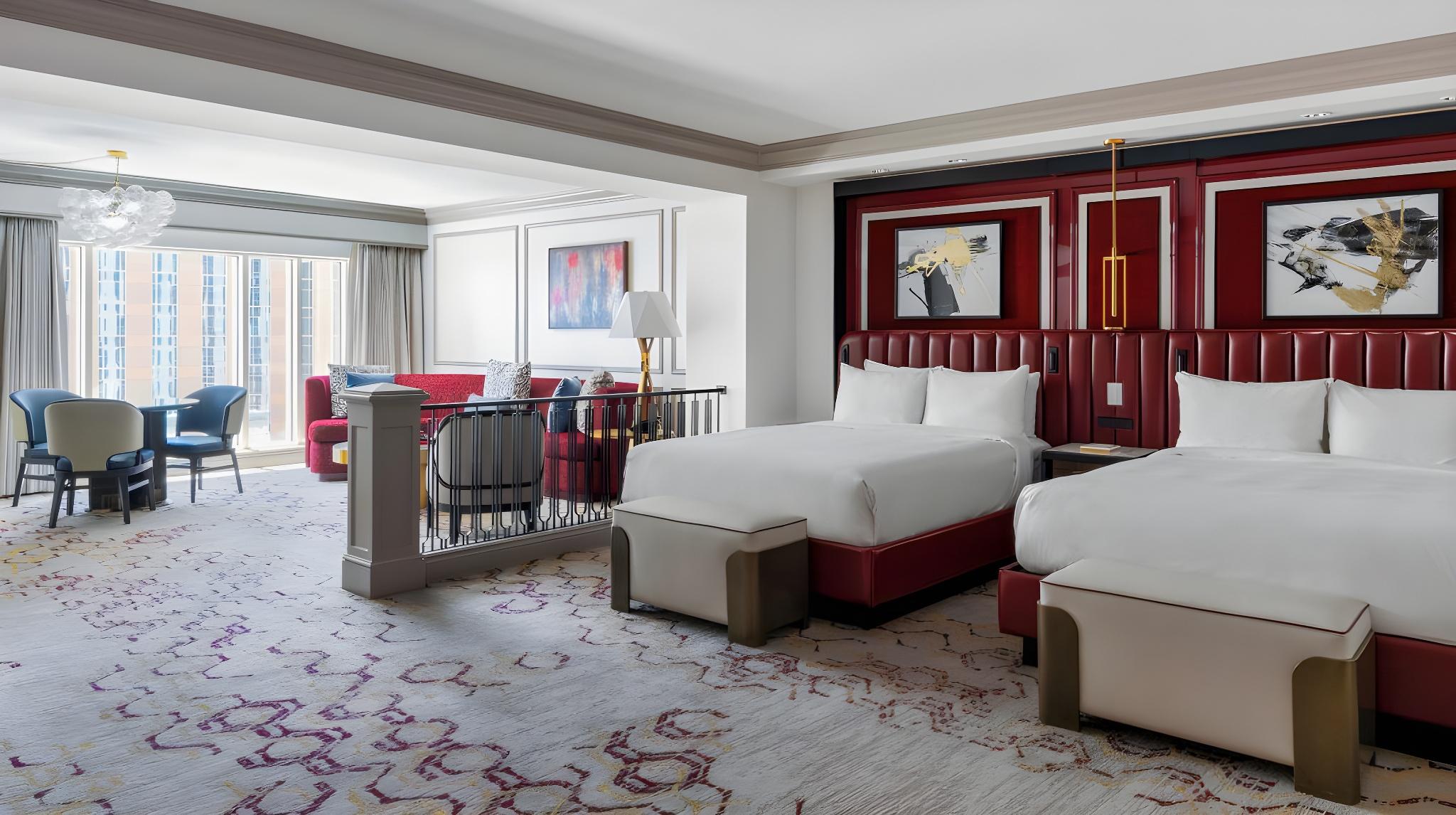 Venetian, Premium, Prestige, Suite, 2 Queen Beds, Club Lounge Access