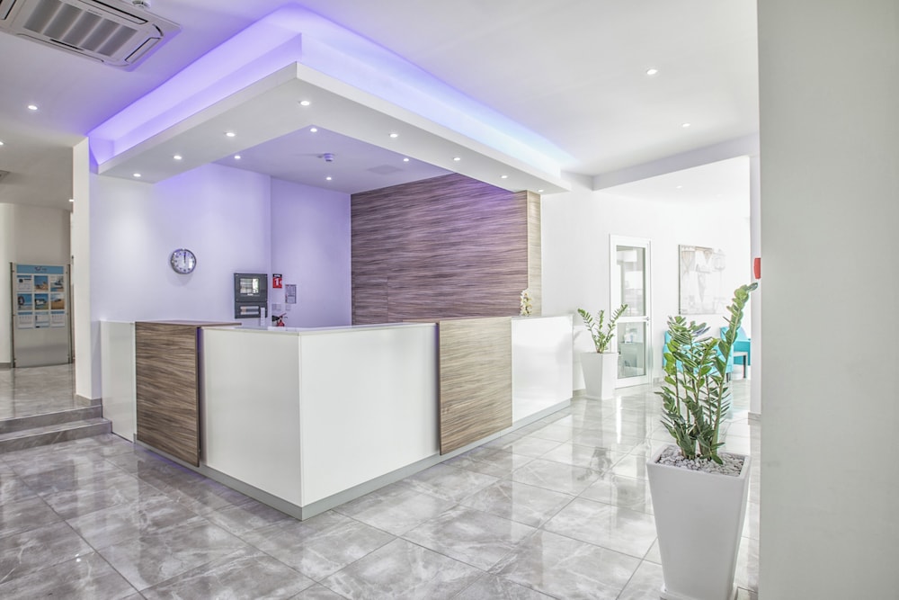Lobby at Papantonia Hotel, PARALIMNI