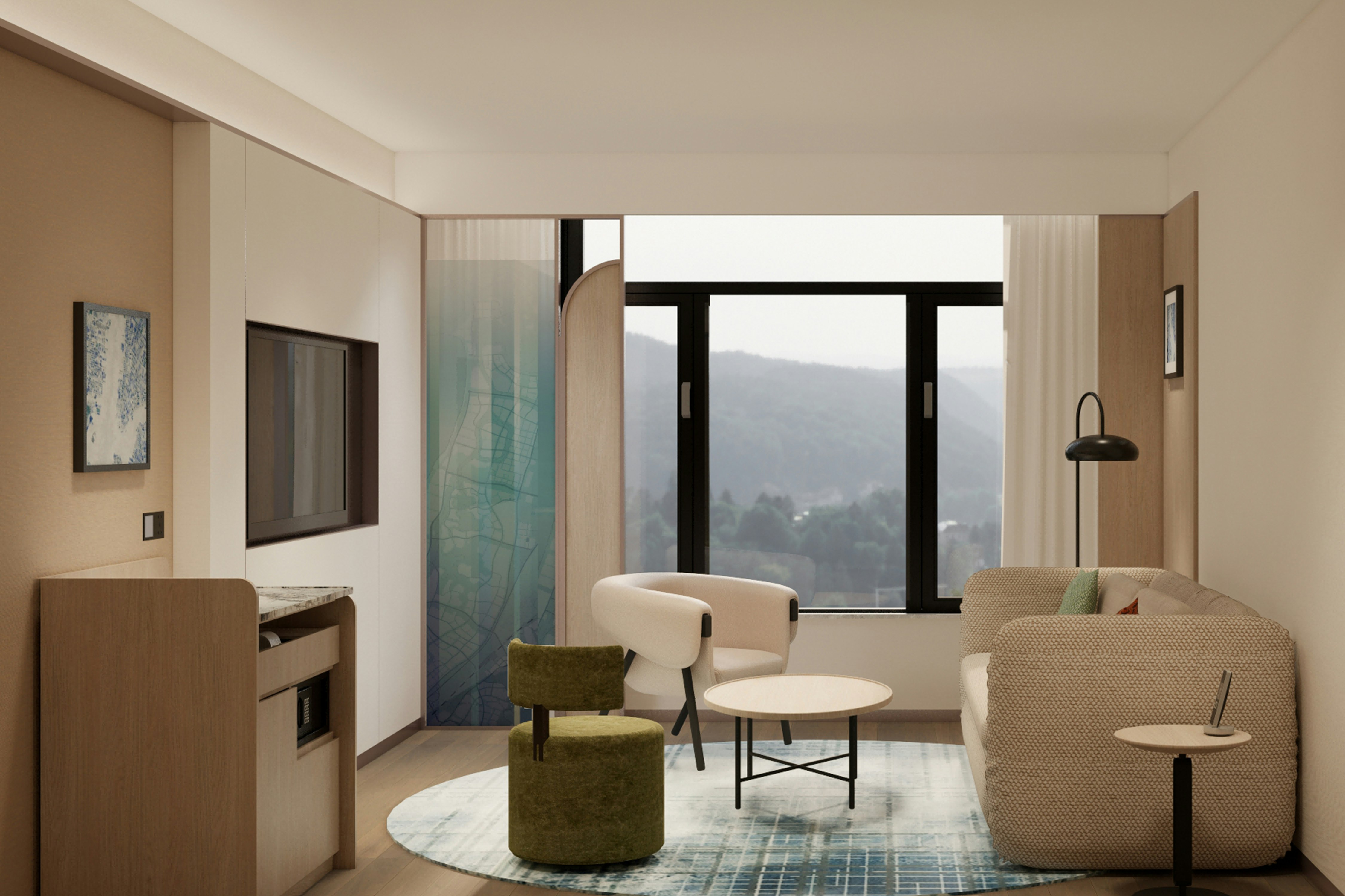 1 BEDROOM, SUITE, TWIN BEDS
