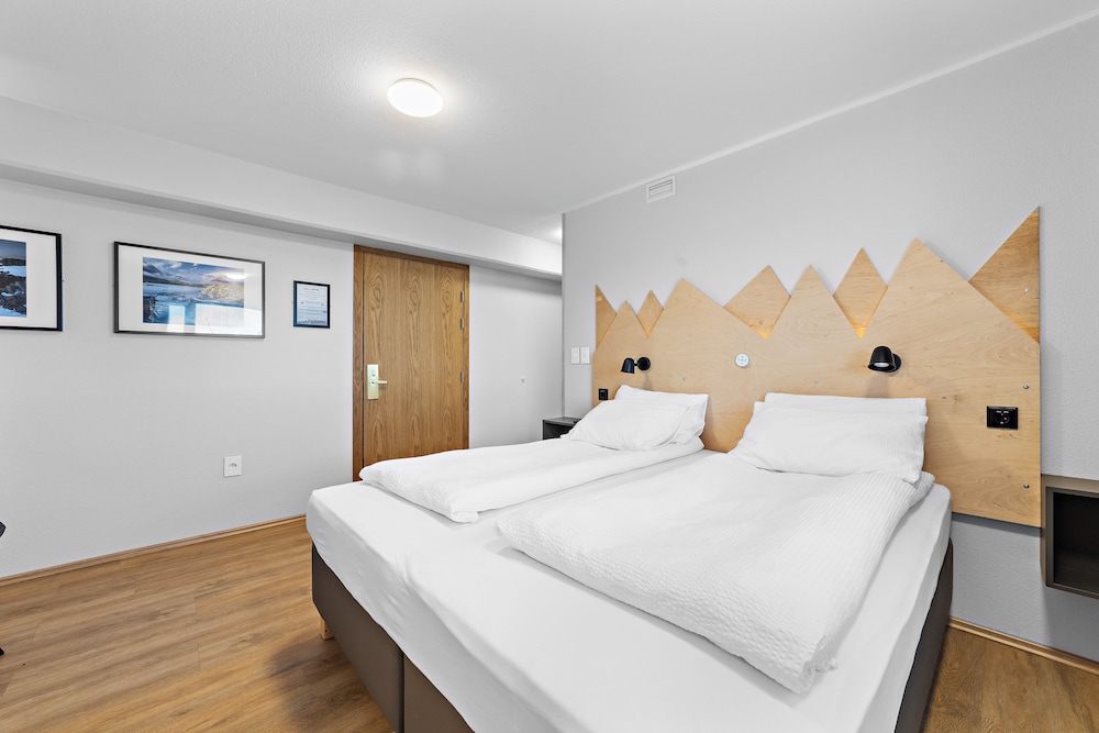 غرفة بسرير مزدوج أو سريرين منفصلين بحمام مشترك، START HOSTEL 4/10