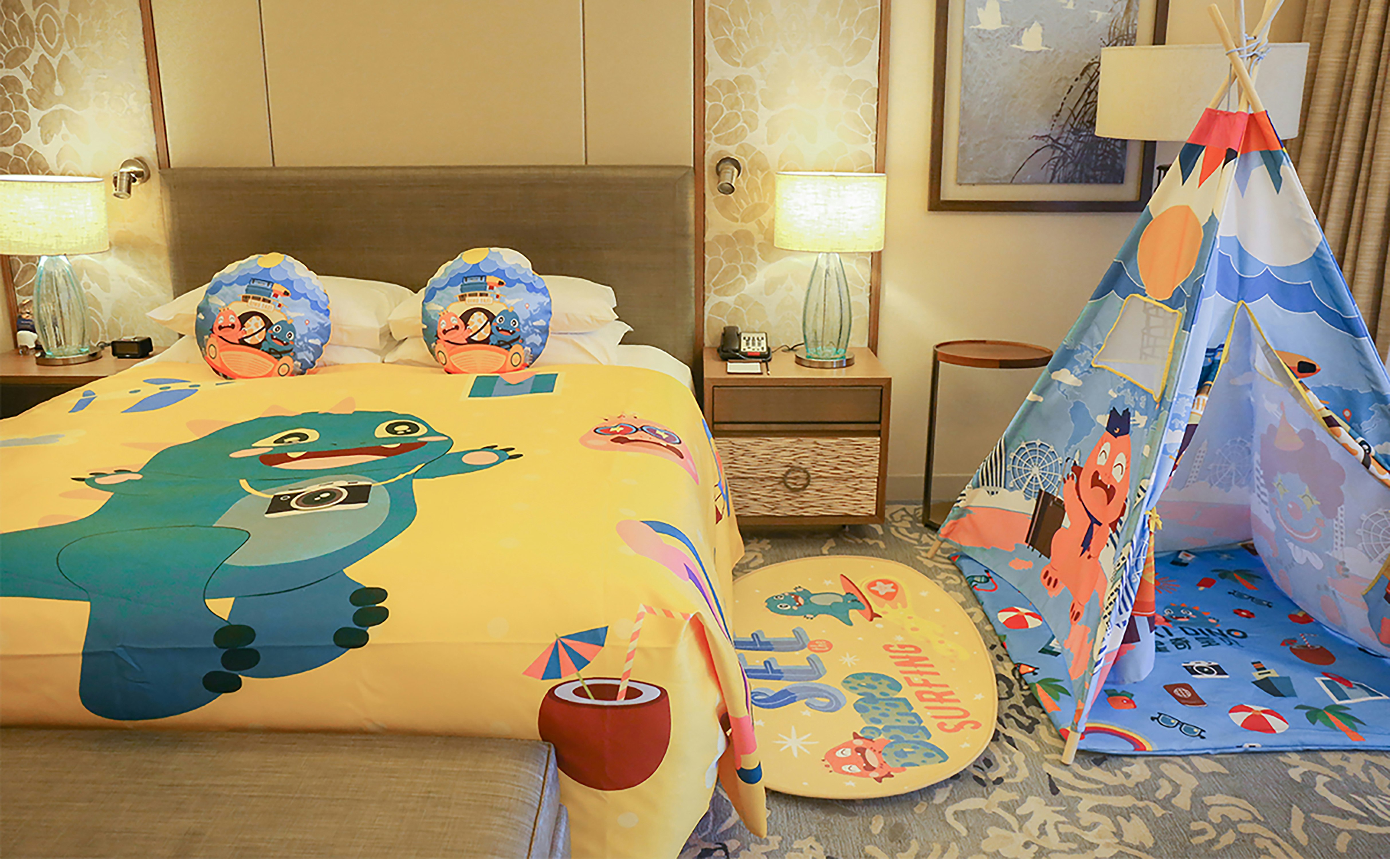 Room, King Bed, Sea View