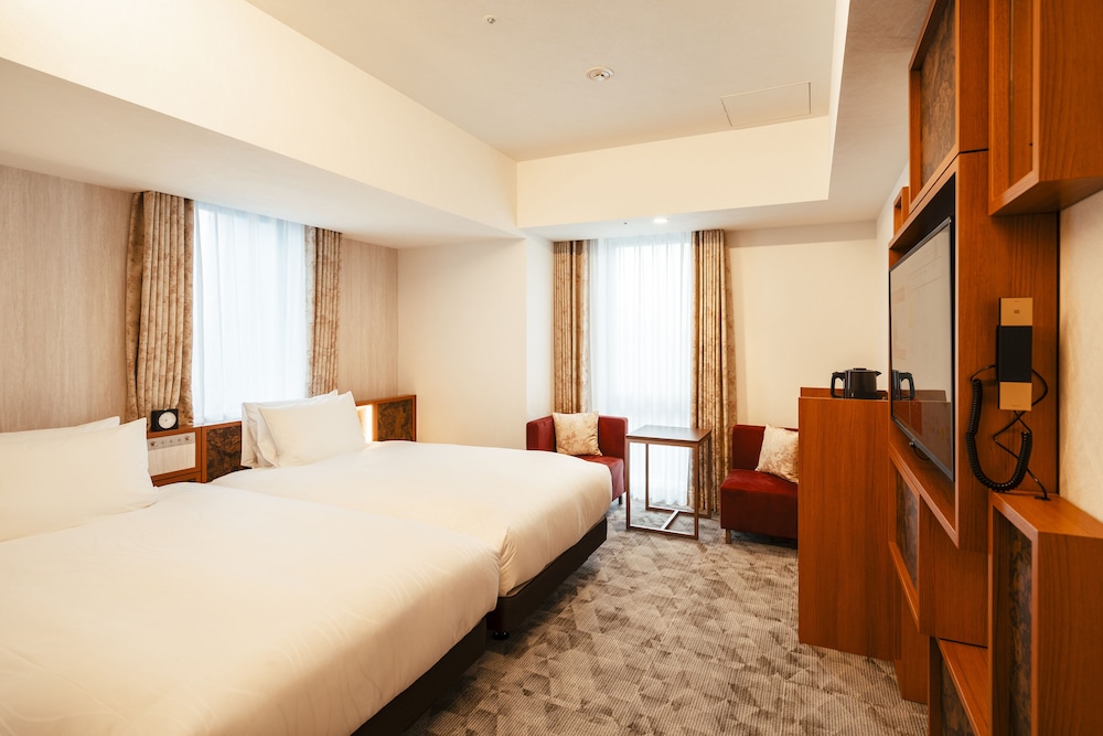 DELUXE, TWIN BEDS, TOKYO SKY TREE VIEW, HIGH FLOOR, CORNER