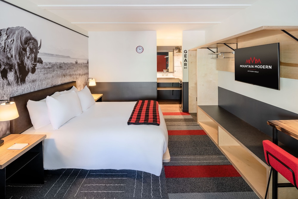 غرفة بسرير كينج، Mountain Modern Motel 3/5