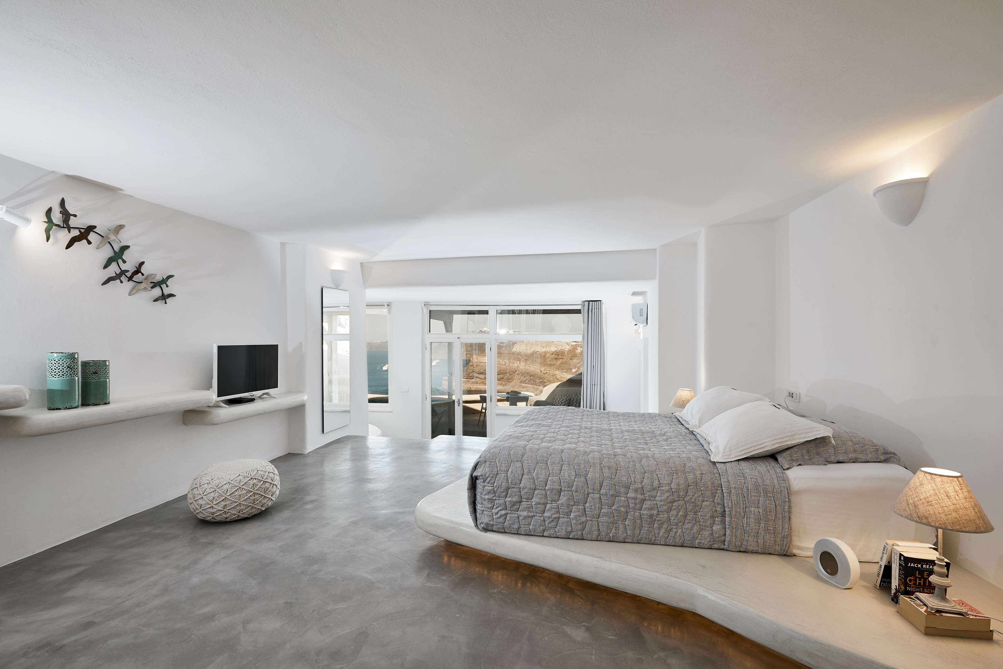 Vip, Panoramic Caldera View, Outdoor Jetted Tub