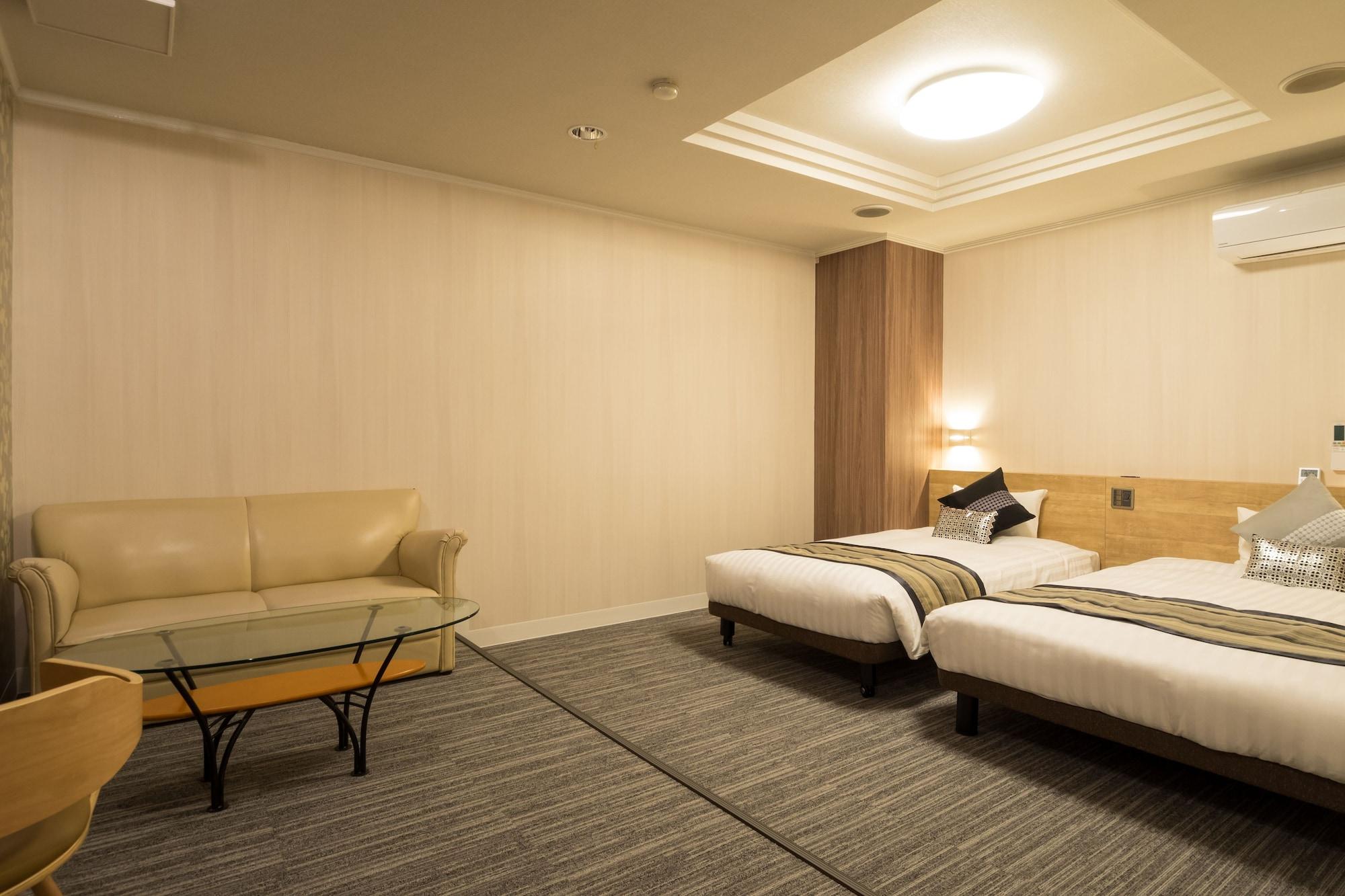 غرفة بسريرين منفصلين، Hotel AreaOne Obihiro 3/4