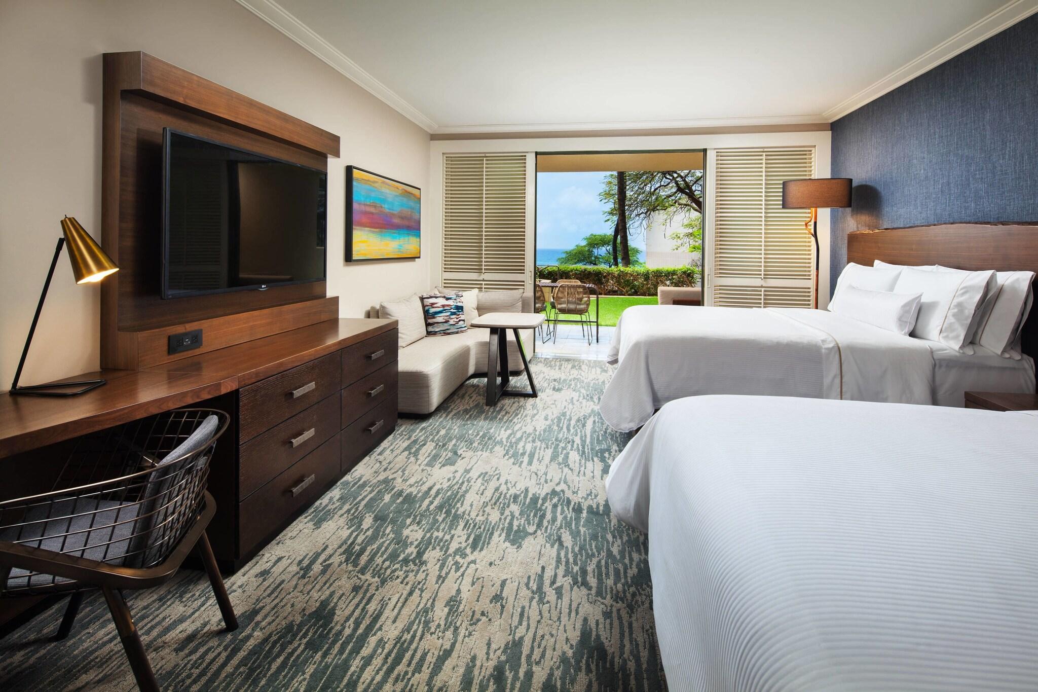 Ocean, Premier, 2 Queen Beds