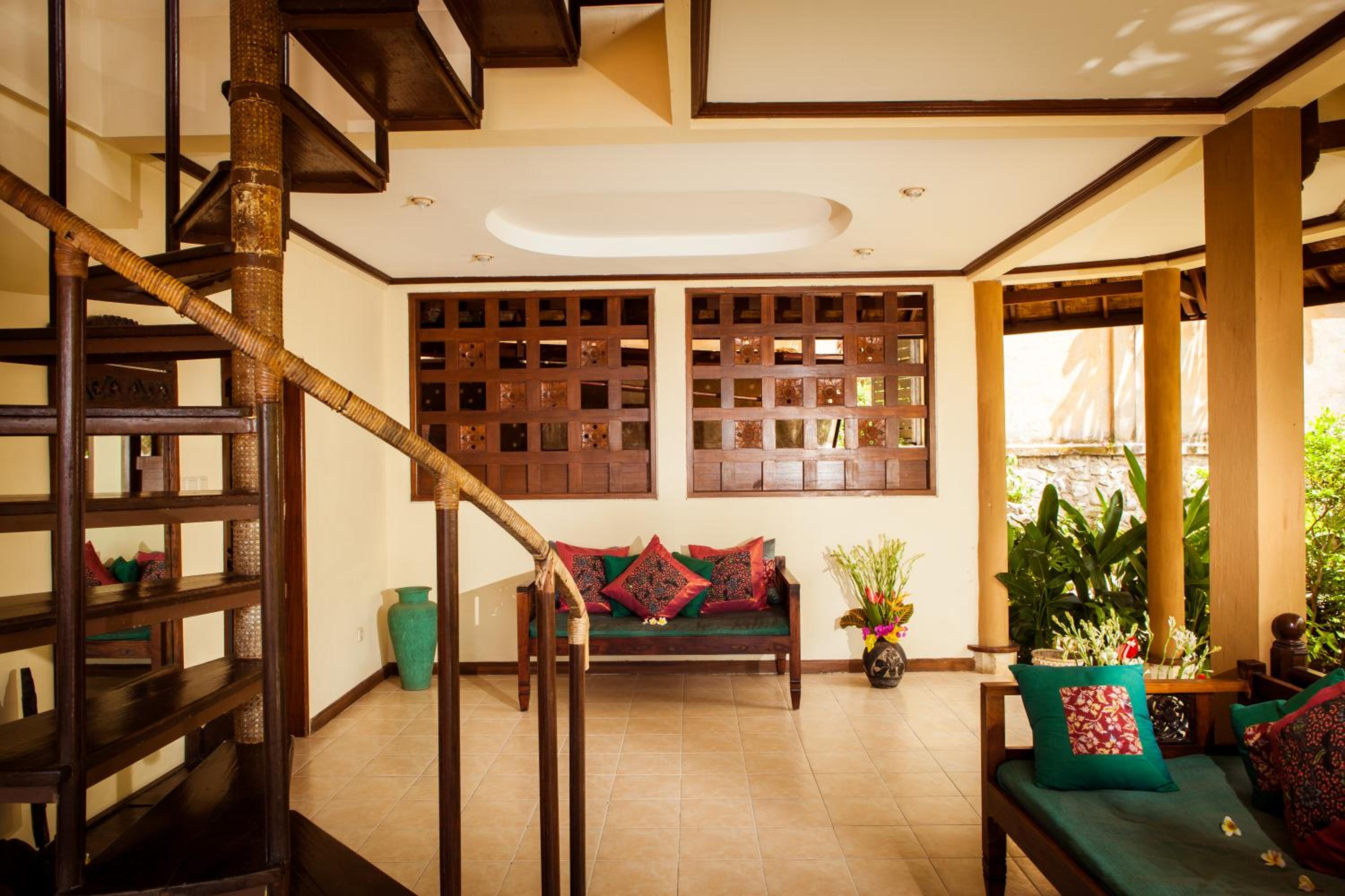 Lobby at BLUE MOON VILLAS, BALI