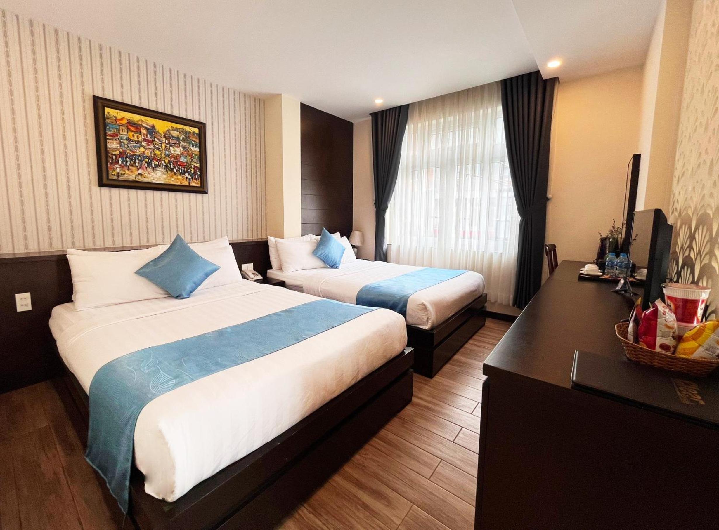 Semi Room, Deluxe, Family, 2 Semi Double Beds