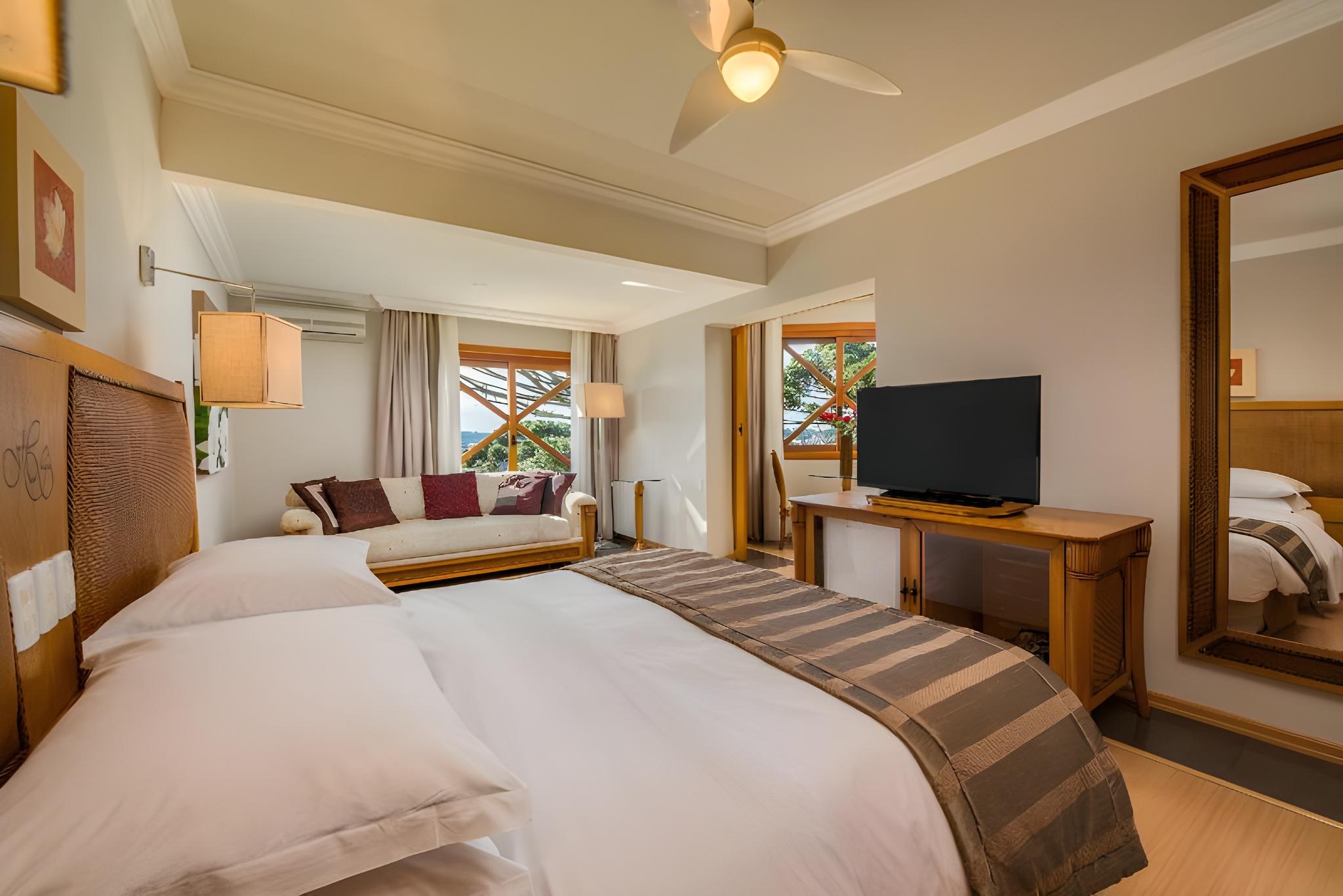 Premier Double Bed + Single Bed or 3 Single Bed