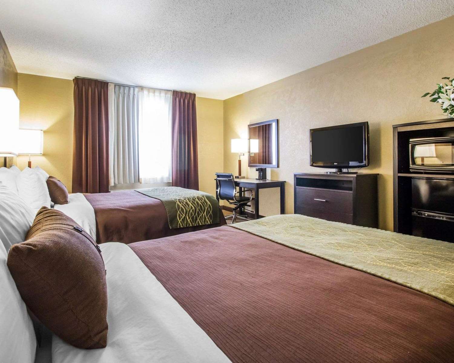 Room, 2 Double Beds, Accessible, Quality Inn Harlan, KY 2/2