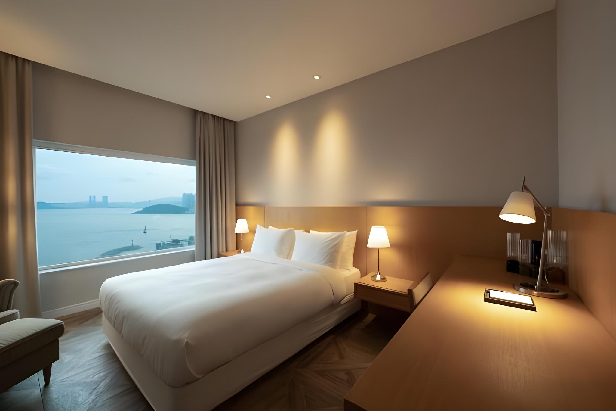 Exclusive, Ocean, City, Deluxe, Double Bed, Ocean View