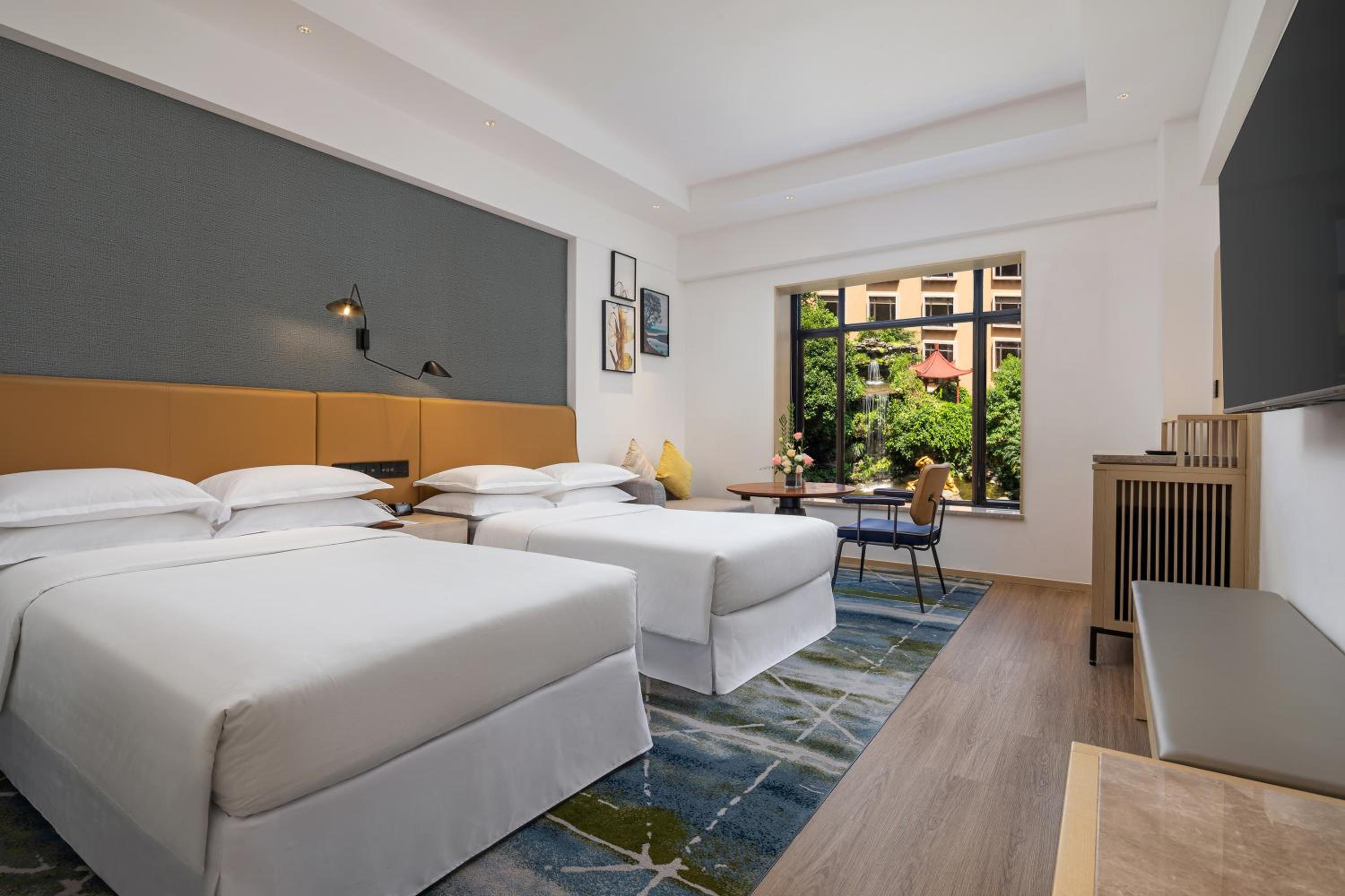 Elegant, Twin Beds