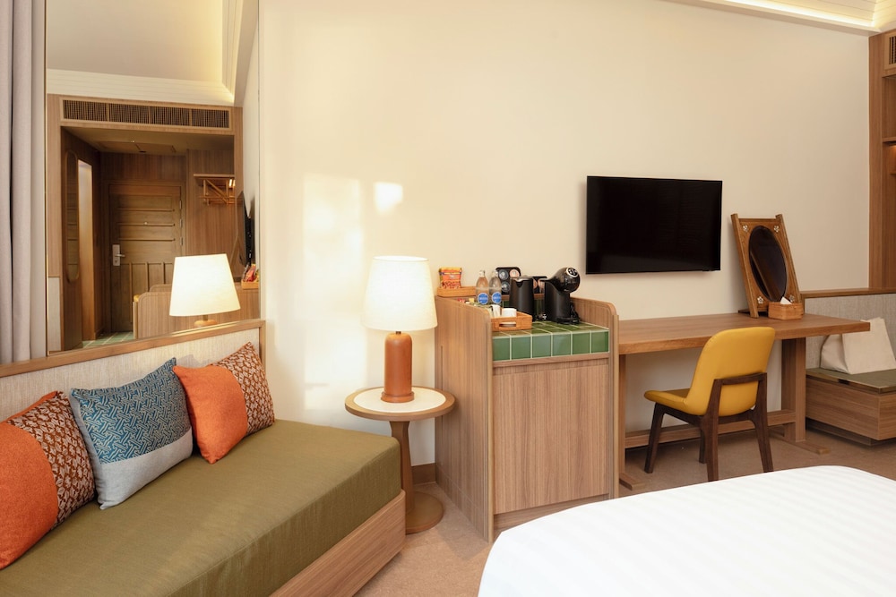 غرفة بريميير بسريرين منفصلين بإطلالة على البحر، Aonang Villa Resort 8/10