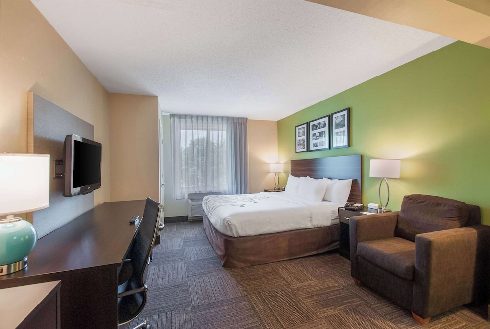 غرفة قياسية بسرير كينج، Sleep Inn & Suites Dover University Area 2/4