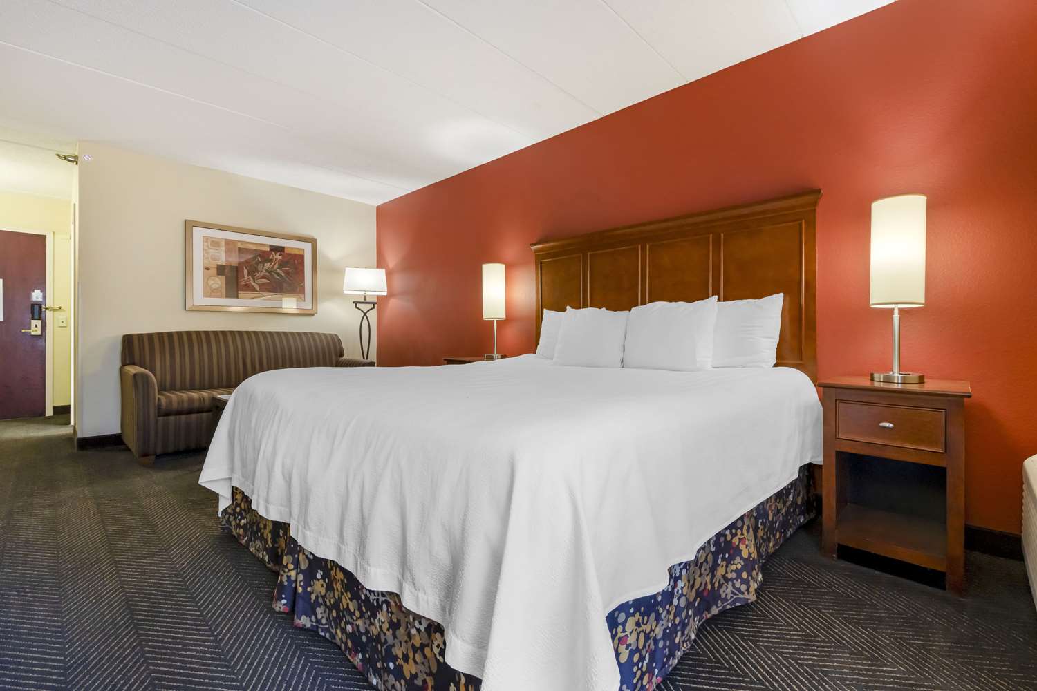 Room, King Bed, Sofa