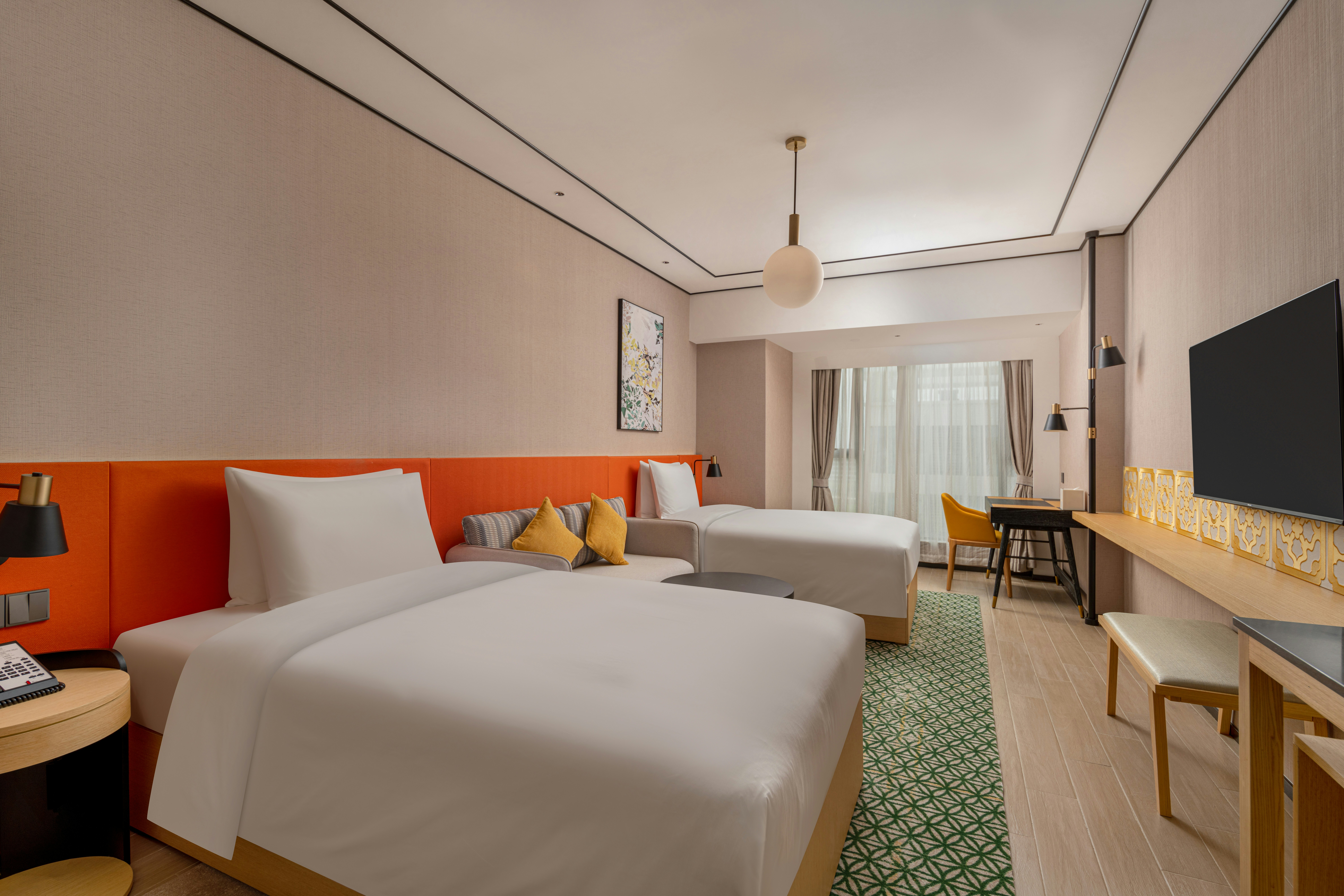 GUEST ROOM, TWIN BEDS