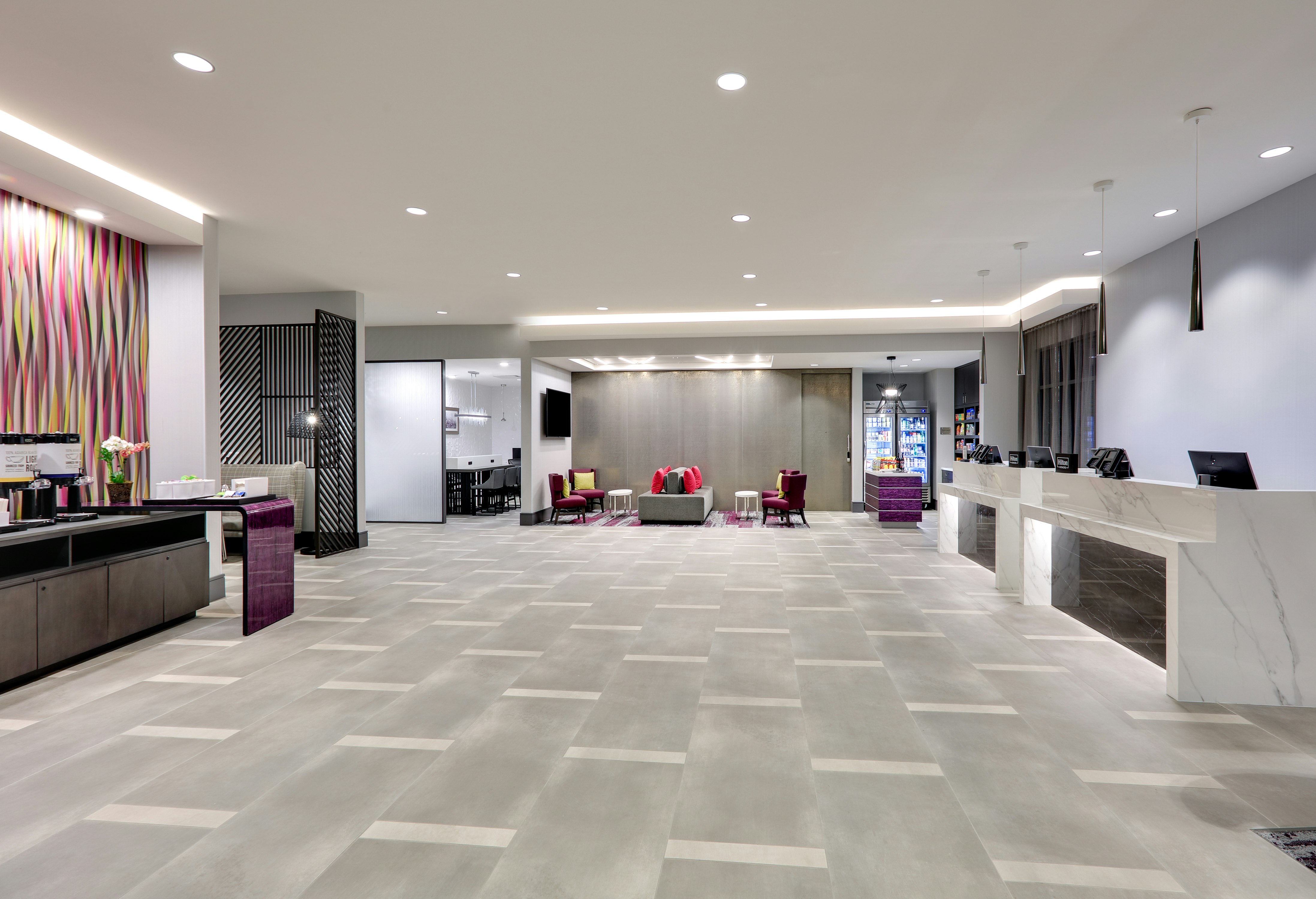 Lobby at Hampton Inn Lake Forest - Irvine Spectrum Ca, LAKE FOREST - CA