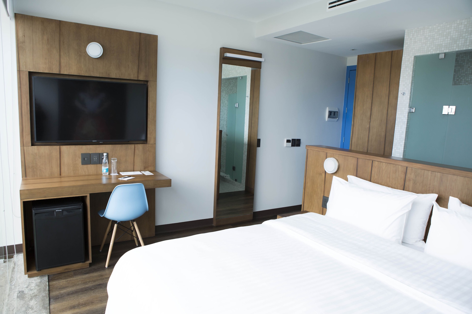 غرفة ديلوكس بسرير كينج بشرفة، Ikonik Hotel Puebla 9/10