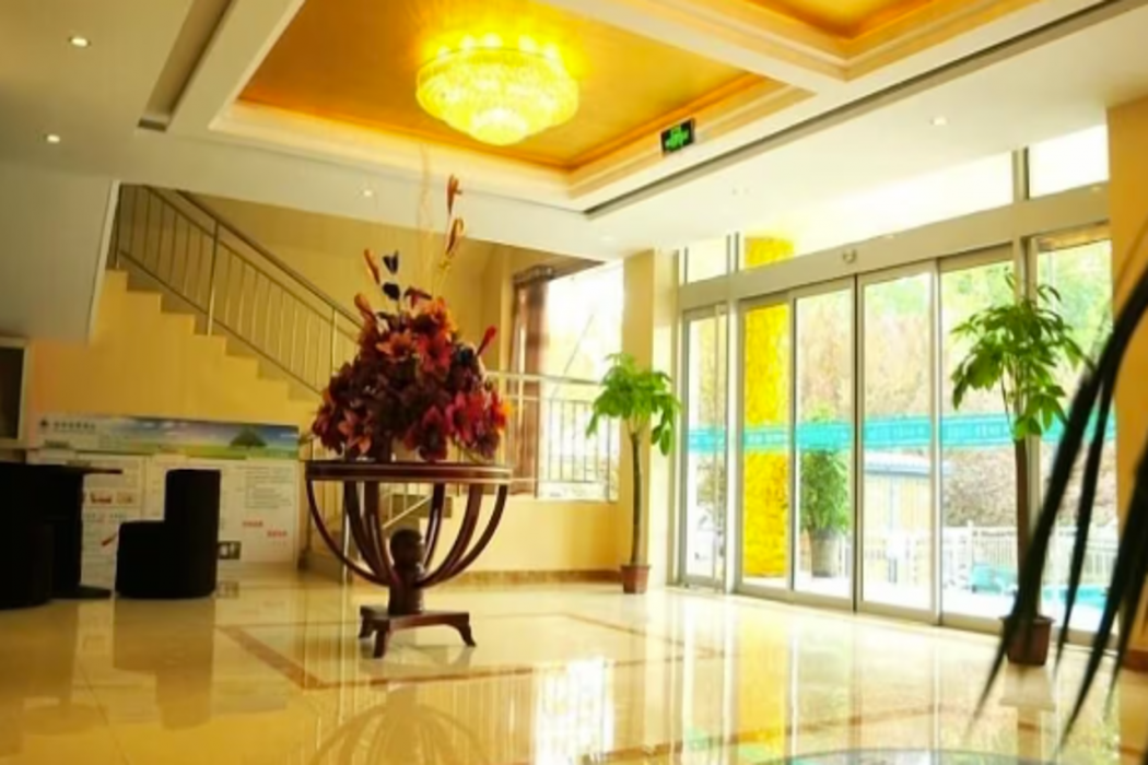 Lobby at GreenTree Inn Shandong Dezhou Qihe County Party Committee Qilu Street Express Hotel, DEZHOU