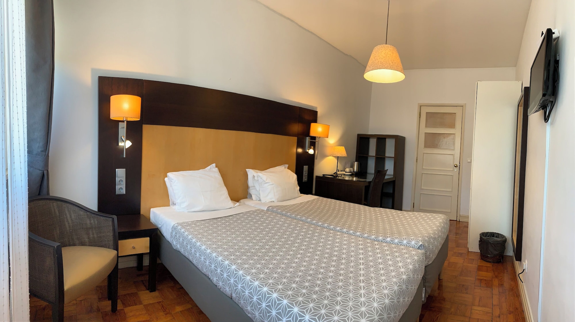 غرفة سوبيريور بسريرين منفصلين بحمام خاص في الطابق الأرضي، Discovery Apartment Benfica 8/10