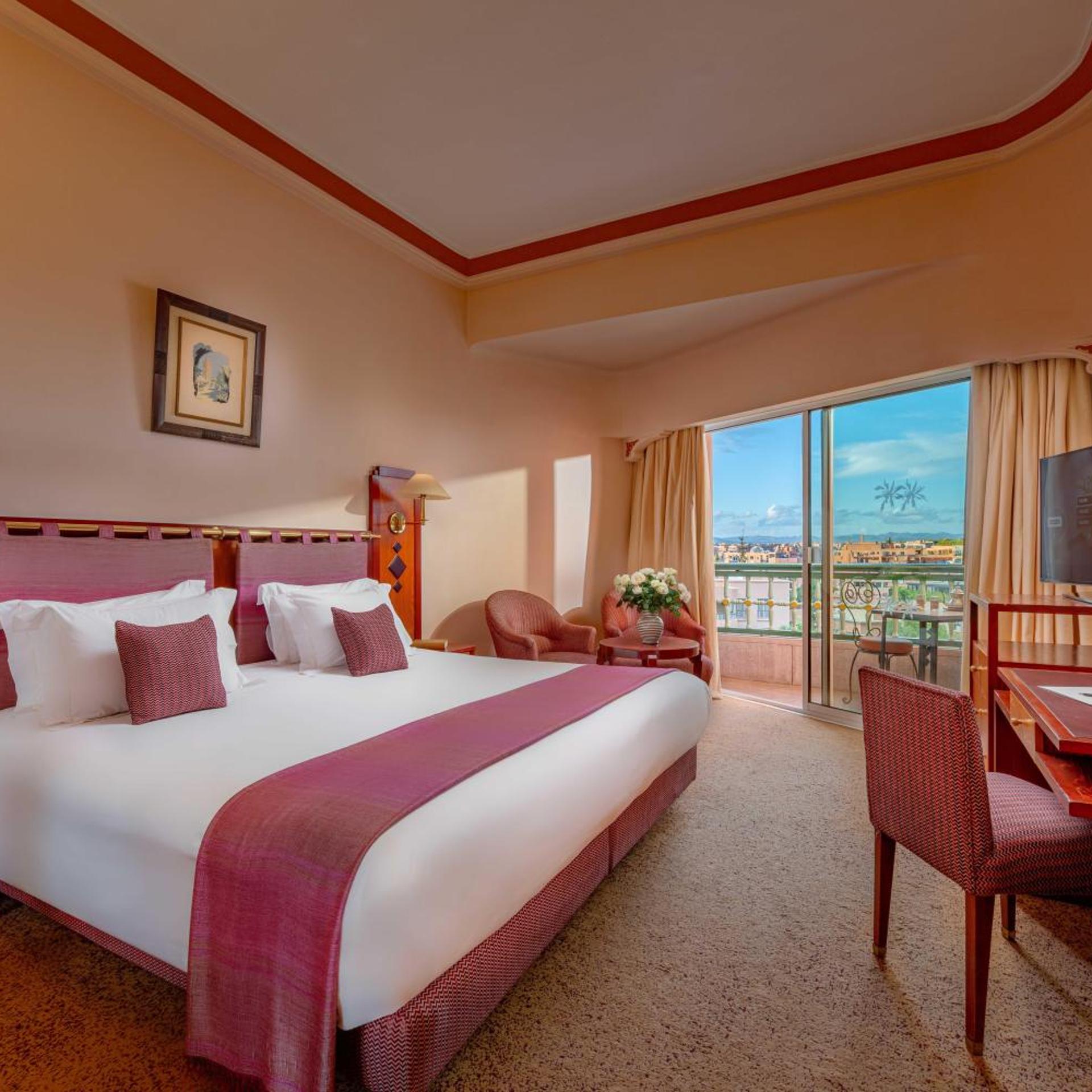 Room, Double Bed, City Side