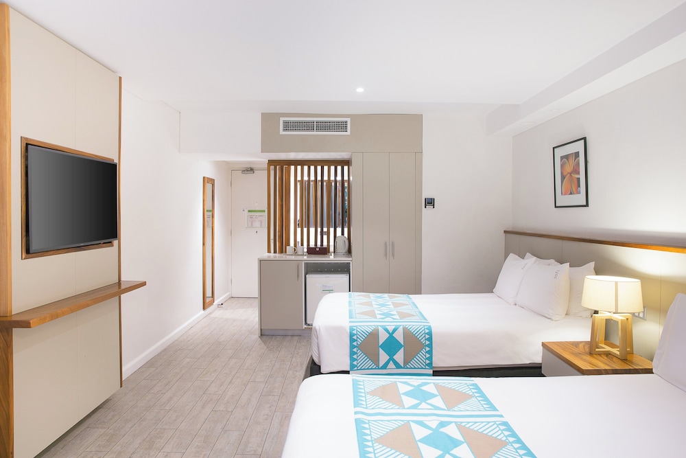 Ocean, 2 Double Beds, Sunset View