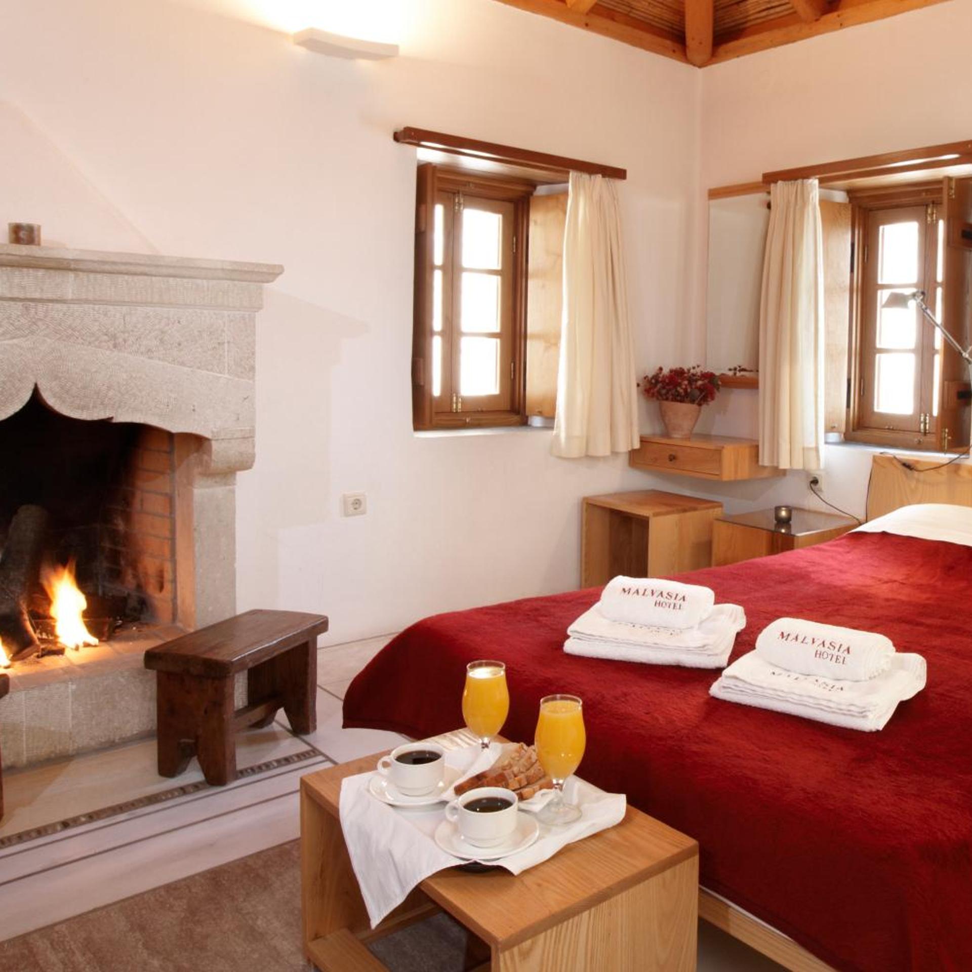 غرفة سوبيريور بسرير مزدوج بشرفة، New Malvasia Hotel 10/10